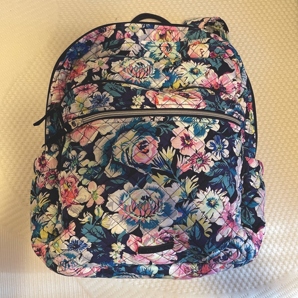 Vera Bradley xl campus backpack.